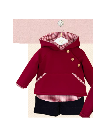 CONJUNTO SUDADERA Y CAMISA