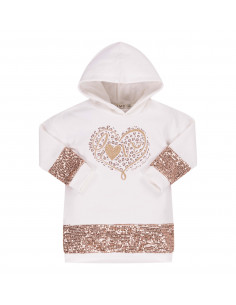 VESTIDO ALGODÓN LOVE GLITTER
