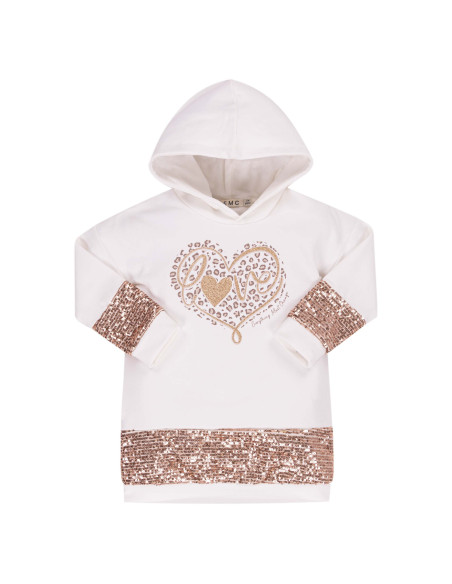 VESTIDO ALGODÓN LOVE GLITTER