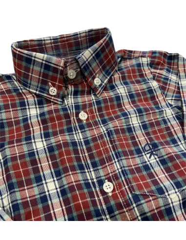 CAMISA CUADRO ESCOCÉS