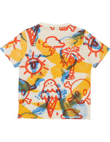 CAMISETA DIBUJOS MULTICOLOR