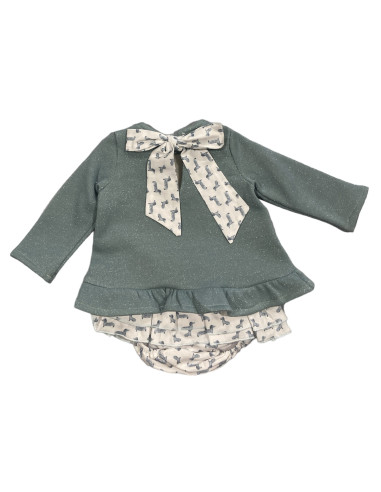 CONJUNTO RANITA VOLANTA TECKEL