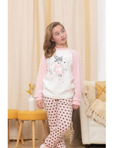 PIJAMA NIÑA ESTRELLAS