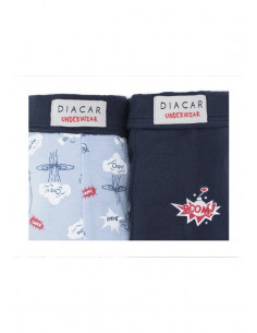 PACK BOXER DIACAR FUNNY COMIC