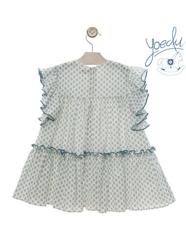 YOEDU VESTIDO INFANTIL FAMILIA MARINA