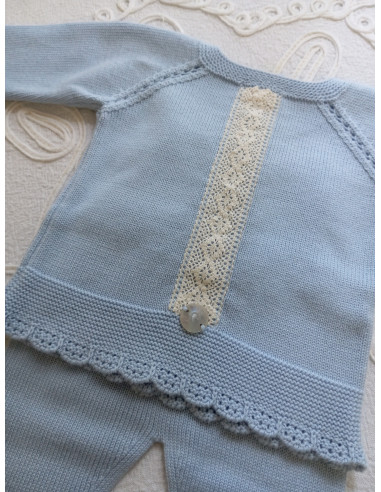CONJUNTO POLAINA VER PUNTO PUNTILLA