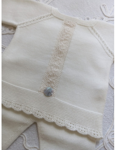 CONJUNTO POLAINA VER PUNTO PUNTILLA