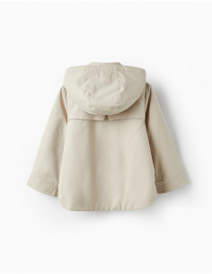 PARKA ACOLCHADA CAPUCHA ARENA