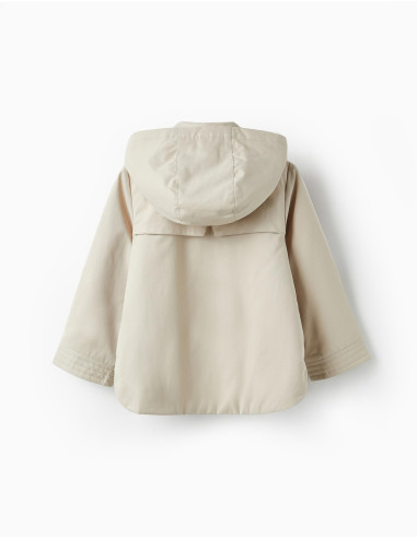 PARKA ACOLCHADA CAPUCHA ARENA