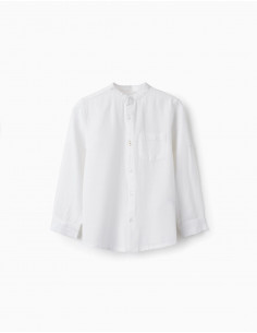 CAMISA MAO BLANCA LINO...