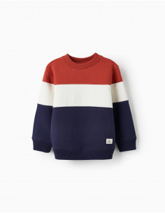 SUDADERA TRIPLE FRANJA