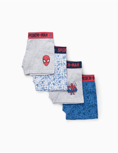 PACK 4 BOXER SPIDERMAN