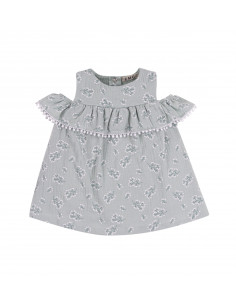 EMC VESTIDO RAMITAS MINT