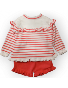 CONJUNTO NIÑA PAPAYA
