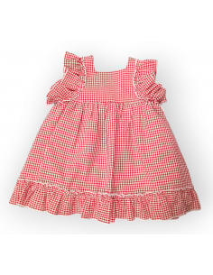 VESTIDO VICHY ROJO