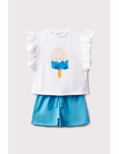 CONJUNTO SHORT LITTLE PARADAISE