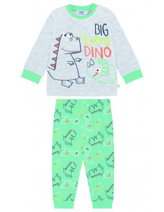 PIJAMA BEBÉ 2 PIEZAS VER DINO