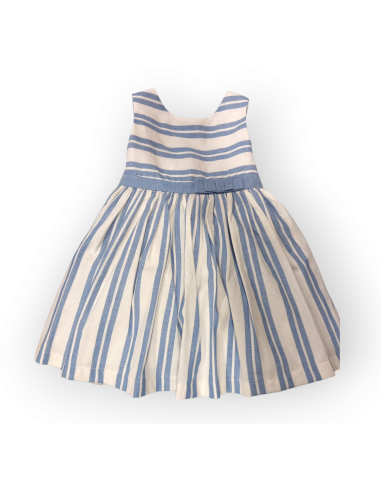 VESTIDO RAYA AZUL