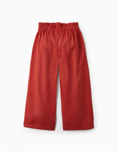 PANTALÓN CULOTTE TEJA