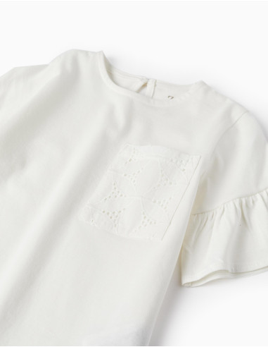 CAMISETA BOLSILLO BORDADO