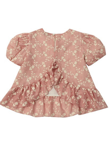 BLUSA DE FLORES BORDADAS