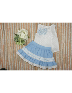 CONJUNTO FALDA "ZARZUELA"