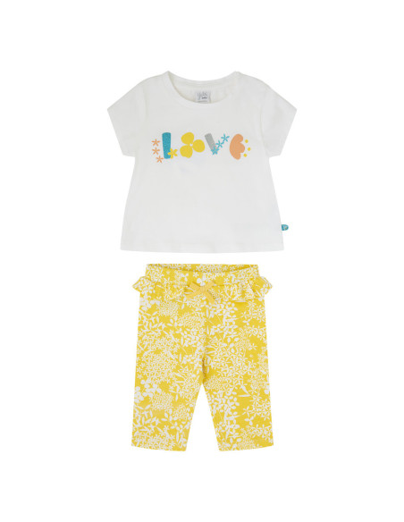 CONJUNTO LEGGINGS BEBÉ LOVE