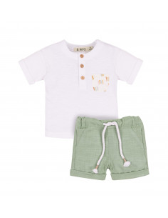 CONJUNTO CAMISETA BOLSILLO