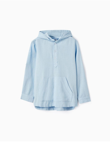 CAMISOLA CON CAPUCHA