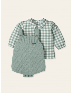 CONJUNTO PETO PUNTO Y BLUSA...