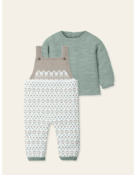 CONJUNTO PETO LARGO JACQUARD EMOCIONAR