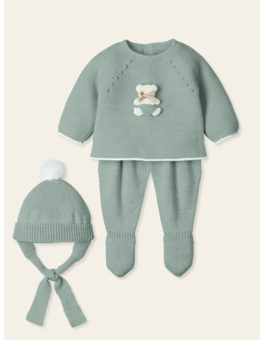 CONJUNTO POLAINA OSITO "SOÑAR"