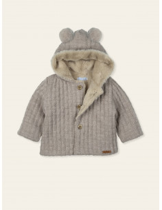 CHAQUETA PUNTO Y PELO...