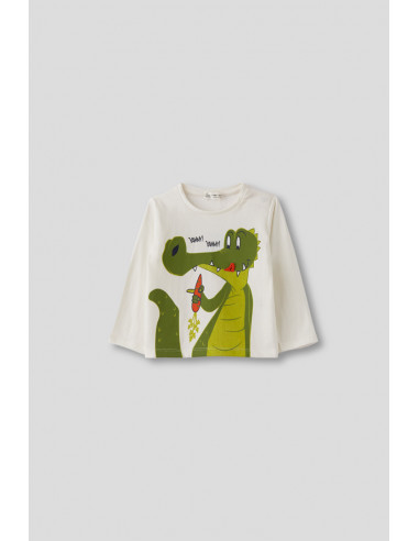 CAMISETA M/L COCODRILO