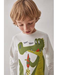 CAMISETA M/L COCODRILO
