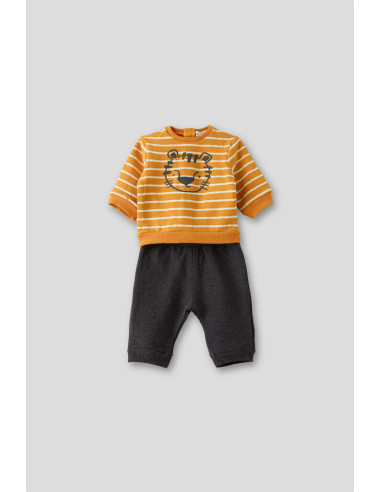 CHÁNDAL BEBÉ NIÑO TIGRE