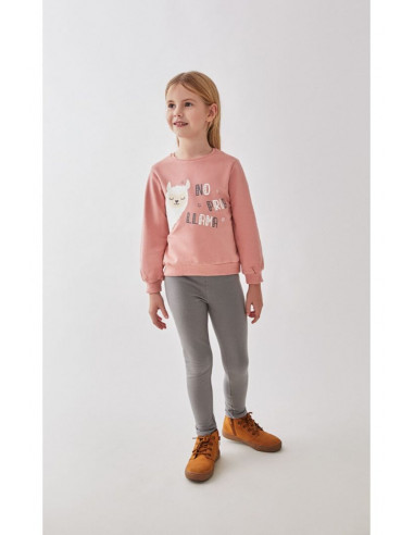 CONJUNTO LEGGINGS NIÑA "NO PROB LLAMA"
