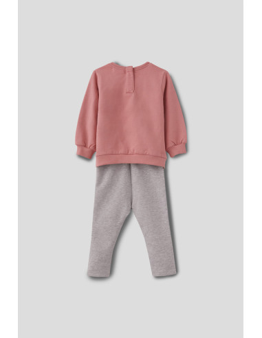 CONJUNTO LEGGINGS NIÑA "NO PROB LLAMA"