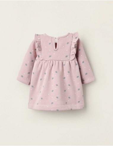 VESTIDO BEBÉ TÉRMICO HOJITAS