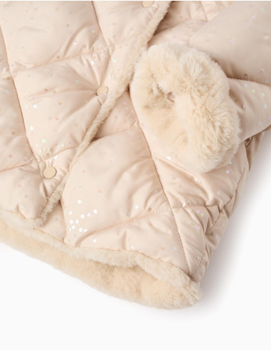 PARKA FORRADA PELO CORAZONES BRILLO