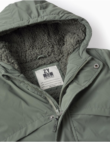 PARKA NIÑO FORRO BORREGUILLO