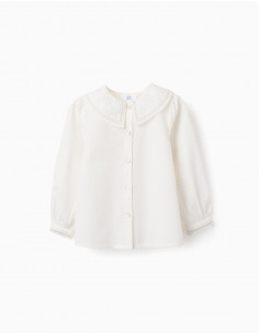 BLUSA CUELLO PICO BABY DOLL