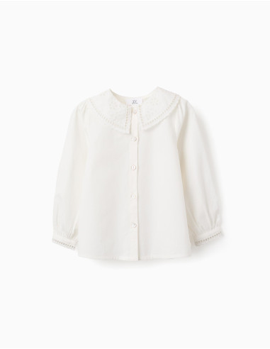 BLUSA CUELLO PICO BABY DOLL