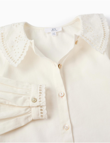 BLUSA CUELLO PICO BABY DOLL