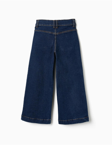 PANTALÓN VAQUERO NIÑA PATA ANCHA