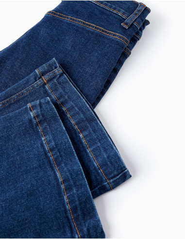PANTALÓN VAQUERO NIÑA PATA ANCHA