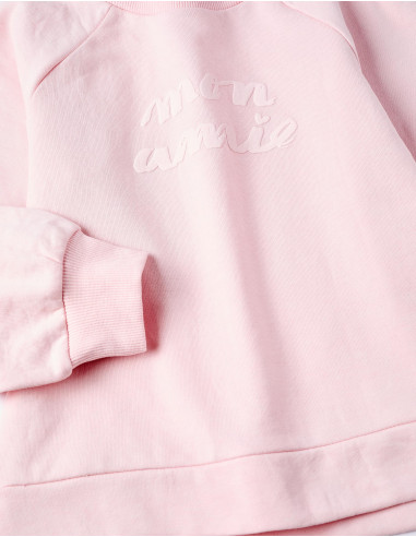 SUDADERA ROSA MON AMIE