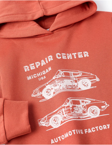 SUDADERA PERCHADA CAPUCHA MICHIGAN