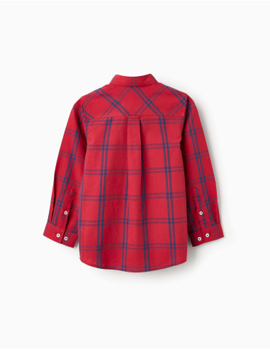 CAMISA NIÑO CUADROS