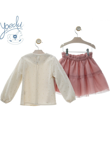 CONJUNTO FALDA TUL familia LUZ